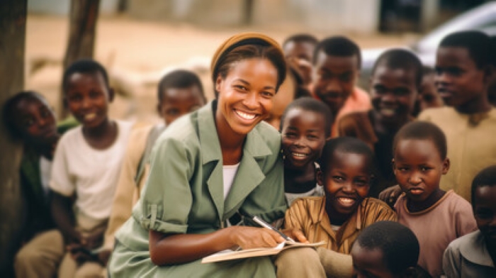 Children learning life skills